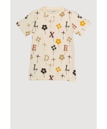 Boys Drip Printed Pattern T Shirt