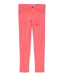 Girls Poplin Tie Waist Belted Cargo Pocket Shorts