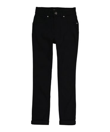 Girls Solid Stretch Skinny Leg Pants
