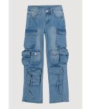 Girls Whiskered Bermuda Shorts