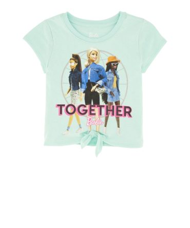 Little Girls Barbie Graphic Tee