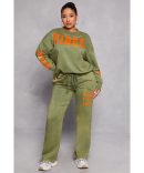 California Graphic Drawstring Sweatpants