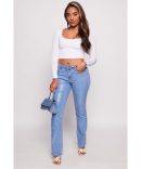 Brushed Knit Wide Leg Pants