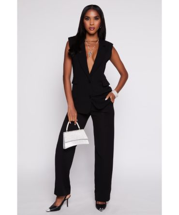 Crepe Knit Trousers