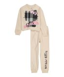 Spoon Jeans Graffiti Print Shirt Dress