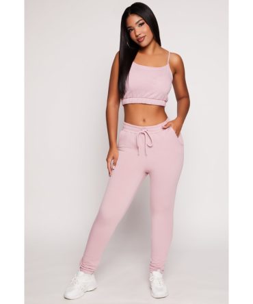 Iris Fleece Lined Drawstring Sweatpants