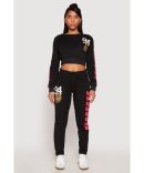 California Graphic Drawstring Sweatpants