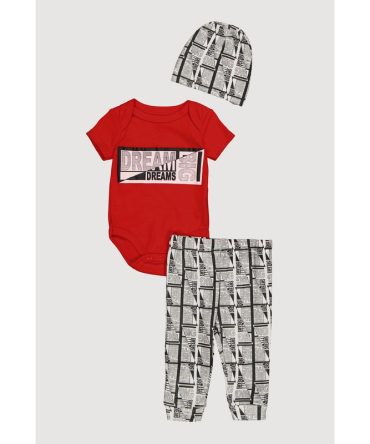 Baby Boys 0-9M Dream Big Bodysuit and Joggers Set