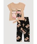 Baby Girls 12-24M Smocked Peasant Top and Shorts