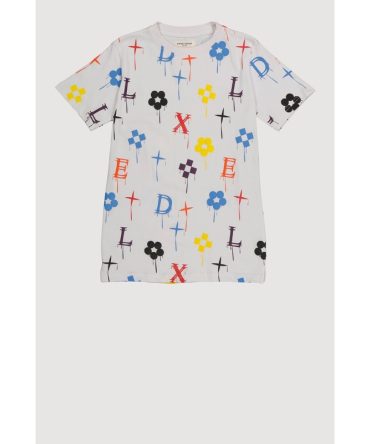 Boys Drip Printed Pattern Tee