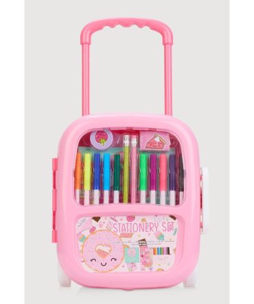Donut Graphic Rolling Stationary Set