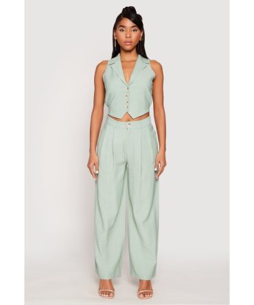 Pinstripe Trousers
