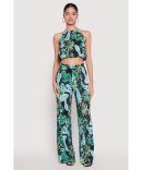 Almost Famous Pointelle Crochet Tie Front Top