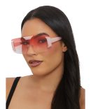 Stylish Metallic Ombre Lens Sunglasses