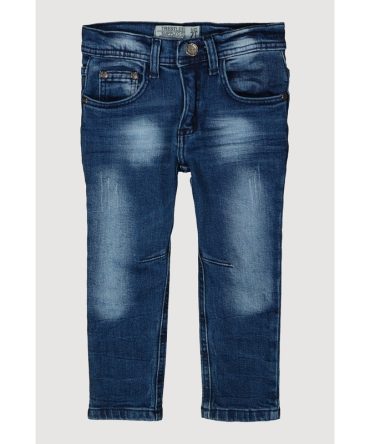 Toddler Boys Whiskered Straight Leg Jeans