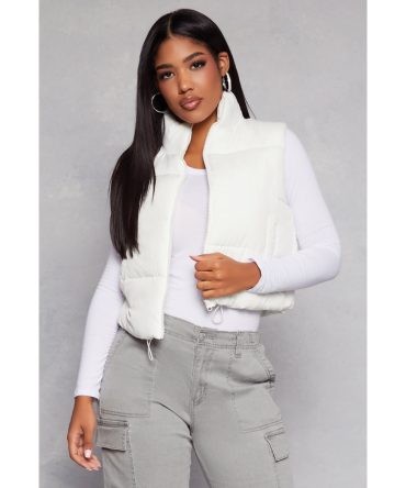 Almost Famous Zip Front Puffer Vest