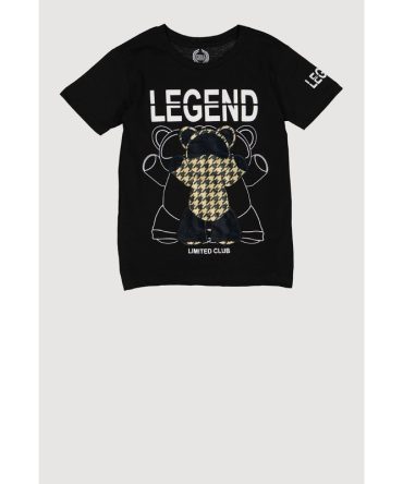 Boys Legend Limited Club Bear Graphic Tee