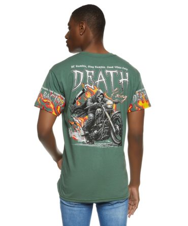 Mens Death Racing Graphic T Shirt