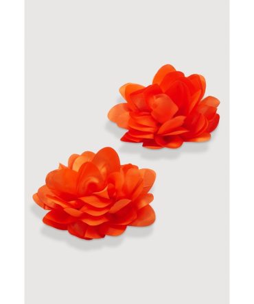 Oversized Flower Statement Earrings