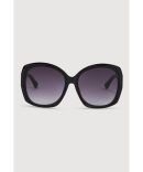 Stylish Metallic Ombre Lens Sunglasses