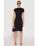 Square Neck Mini T Shirt Dress