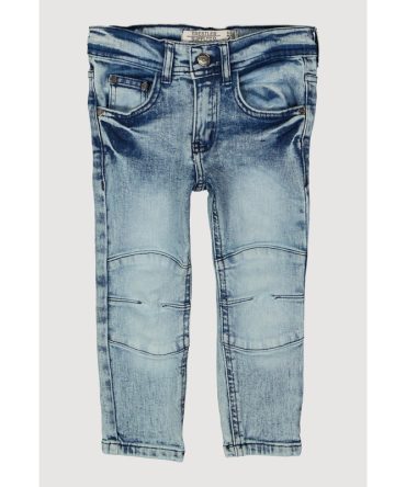 Toddler Boys Mineral Wash Moto Jeans