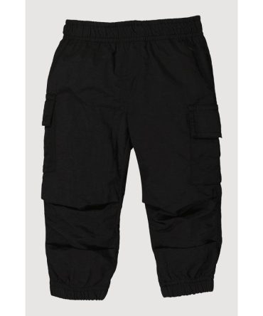 Toddler Girls Solid Nylon Cargo Joggers
