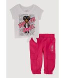 Almost Famous Plisse Leaf Print Pants