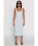 Haute Monde Tulle Lined Strapless Skater Dress