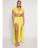 Ribbed Knit Side Cut Out Mini Tank Dress