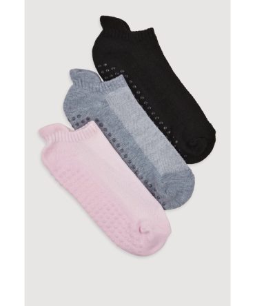 Pilates Socks 3 Pack Size 4-10