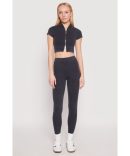 Side Laser Cut Seamless Leggings