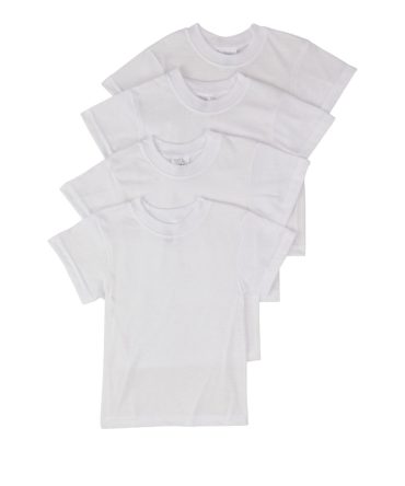 Toddler Boys Crew Neck Tees 4 Pack