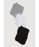 Toddler Boys Low Cut Socks Size 20 Pack Size 5-10