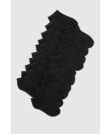 Boys Low Cut Socks Size 20 Pack Size 4-10