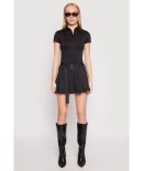 Haute Monde Cowl Neck Asymmetrical Dress