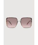 Stylish Metallic Ombre Lens Sunglasses