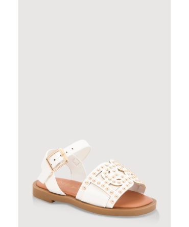 Toddler Girls Studded Buckle Strap Sandals