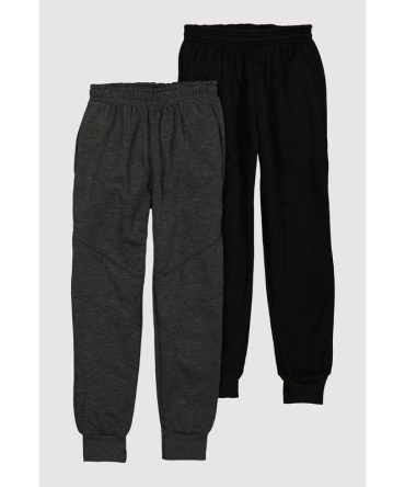 Boys Fleece Joggers 2 Pack