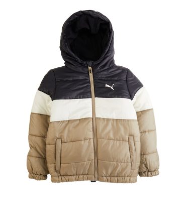 Boys Puma Color Block Puffer Jacket