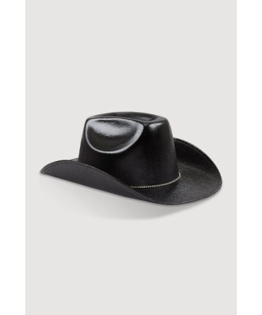 Rhinestone Chin Strap Cowboy Hat