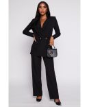 Striped High Waisted Palazzo Pants