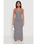 Swirl Print Cami Maxi Dress
