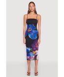 Almost Famous Racerback Tank Bubble Hem Dress