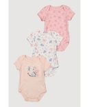Baby Girls 0-9M Butterfly Print Footed Jumpsuit and Headband