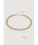 Cubic Zirconia Heart Anklet Trio with Toe Ring