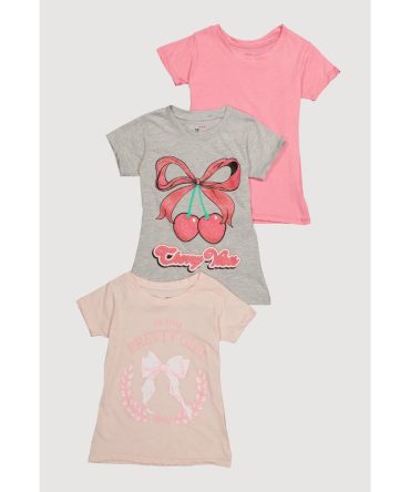 Girls In My Pretty Girl Era Graphic Tees 3 Pack
