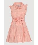 Belted Front Dress Pants