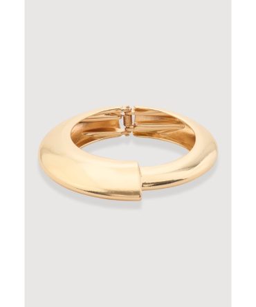 Metallic Chunky Hinge Bangle