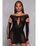 Crepe Knit Belted Dress Pants